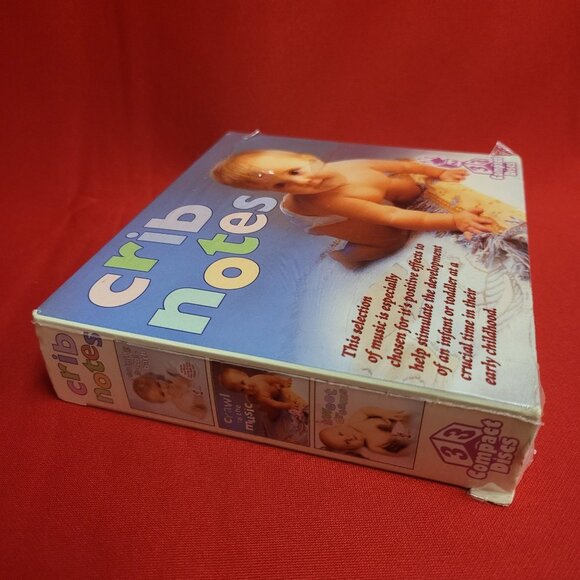 Crib Notes CD New Sealed Set of 3 Music for Babies to Bathe Crawl Sleep To - Picture 9 of 10